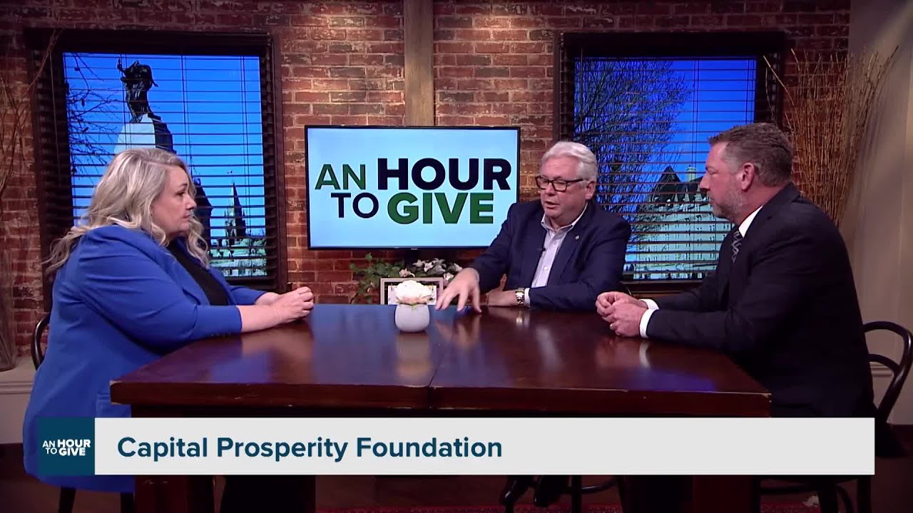 President Dan Fried and Chair Kevin Darling on “An Hour to Give” with Sam Laprade